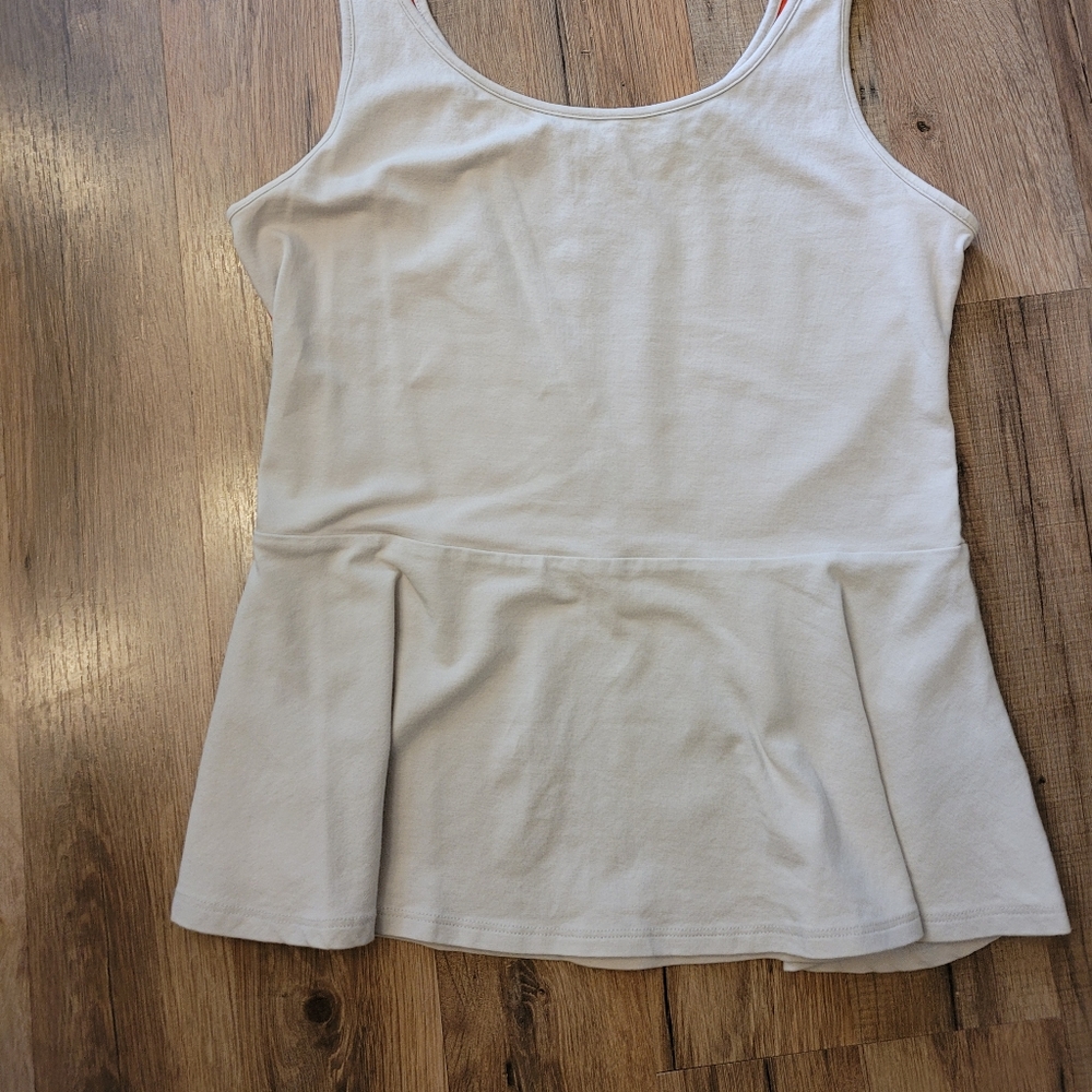 Express peplum tank